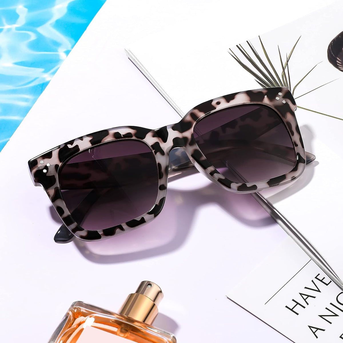 ÉÌƷͼƬ 38 | B07Q31N6CH | FEISEDY Vintage Butterfly Sunglasses Designer Luxury Sun Glasses B2486