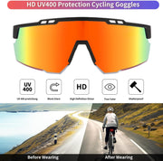 ÉÌƷͼƬ 33 | B0CBRSHNT3 | FEISEDY Sports Sunglasses for Men and Women, UV400 Protection Cycling Goggles Golf Baseball Driving Fishing B0022