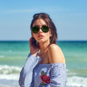 ÉÌƷͼƬ 29 | B0C27PGFFJ | FEISEDY Retro Aviator Sunglasses Women Men Classic Square Shades Trendy Sun Glasses UV400 Protection B2394