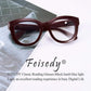 商品图片 6 | B082SVW71F | FEISEDY Retro Reading Glasses Thick Square Big Frame Blue Light Blocking Lens Anti Glare Digital Eyestrain B2534