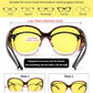 商品图片 10 | B0GRVLVZYS | FEISEDY Women's Polarized Wrap-Around Fit Over Sunglasses with Rhinestones, Anti-Glare Driving Sun Glasses B0362