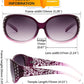 商品图片 34 | B0FZT6D16L | FEISEDY Women's Polarized Sunglasses Wrap Around Rhinestone Design Fashion Sunnies UV400 Protection B1091
