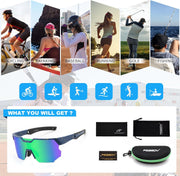 ÉÌƷͼƬ 27 | B0DPX8G9RG | FEISEDY Polarized Sports Sunglasses for Men and Women,UV400 Baseball Sunglasses Youth Cycling Softball Goggles B0206