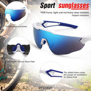 ÉÌƷͼƬ 33 | B0C3VXWRTK | FEISEDY Youth Sport Polarized Sunglasses for 8-16 Cycling Running Driving Baseball Goggles Glasses B0011