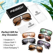 ÉÌƷͼƬ 49 | B0GYVVZBQM | FEISEDY Classic Aviator Sunglasses UV400 Protection for Women Men B0461