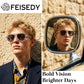商品图片 9 | B0H1WK6BZT | FEISEDY Retro Aviator Polarized Sunglasses Men Women Trendy Square B0433