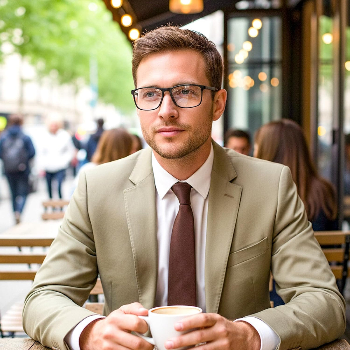 ÉÌƷͼƬ 4 | B0FX27T9FM | FEISEDY 3 Packs Blue Light Reading Glasses for Men, Sports Style TR90 Readers, Classic Lightweight Eyeglasses B0336