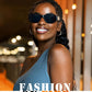 商品图片 2 | B0B5V7T75J | FEISEDY Retro Trendy Rectangle Sunglasses Women Men Narrow Shades B2322