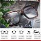 商品图片 8 | B08ZMQ47KD | FEISEDY Blue Light Blocking Reading Glasses Oversized Readers Designer Luxury Square Eyewear Frame B2695FR