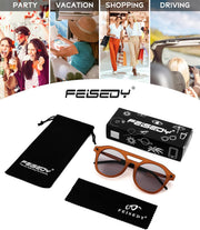 ÉÌƷͼƬ 21 | B0CHBBJ1H1 | FEISEDY Retro Square Aviator Sunglasses Womens Mens Trendy 70s Vintage Stylish Frame UV400 Sun Glasses B0051