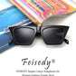 商品图片 102 | B0C5378735 | FEISEDY Vintage Square Cat Eye Sunglasses Women Trendy Cateye Sunglasses B2473