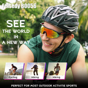 ÉÌƷͼƬ 24 | B0CNCBXTDV | FEISEDY Polarized Sunglasses Baseball Lightweight Frame Men Women Sports Cycling Sun Glasses for MTB UV400 Protection B0056