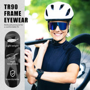 ÉÌƷͼƬ 11 | B0DK3GLVV6 | FEISEDY Cycling Glasses Sports Sunglasses for Men Women, Lightweight TR90 Frame UV400 MTB Running Fishing Baseball B0224