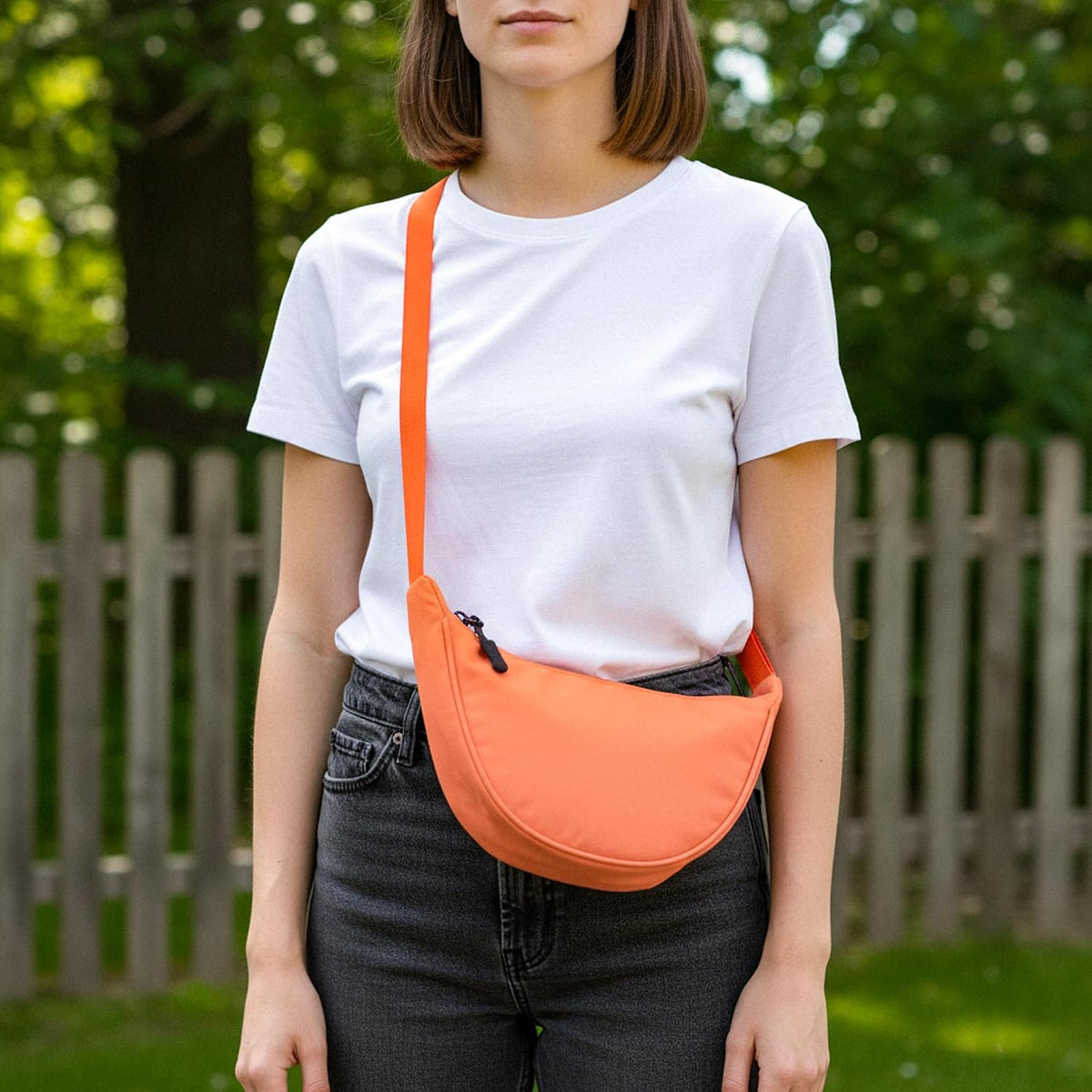 商品图片 3 | B0FR993ZX5 | Crescent Bag - Crossbody Bags for Women Men, Half Moon Sling Cross Body Bag, Lightweight
