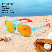 ÉÌƷͼƬ 21 | B0DSVK9L2R | FEISEDY Retro Aviator Polarized Sunglasses Women Men Outdoors B0260