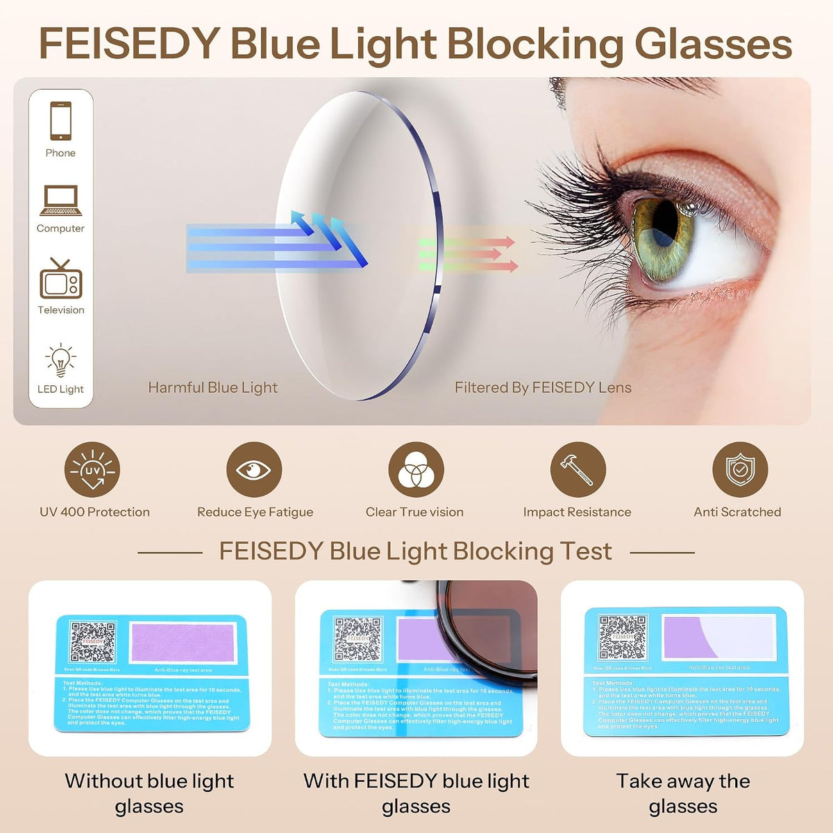ÉÌƷͼƬ 11 | B0GYW69THN | FEISEDY Reading Glasses for Women Men Retro Oval Reader Sunglasses B1379