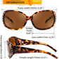 商品图片 27 | B0FZT6D16L | FEISEDY Women's Polarized Sunglasses Wrap Around Rhinestone Design Fashion Sunnies UV400 Protection B1091