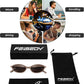 商品图片 55 | B0DMN6519L | FEISEDY Retro Oval Cat Eye Sunglasses for Women 90s Narrow Lightweight Shades Y2k Trendy Sunnies B0257
