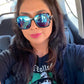 商品图片 19 | B079GT4RXH | FEISEDY Polarized Women Square Sunglasses Sparkling Composite Shiny Frame B2289