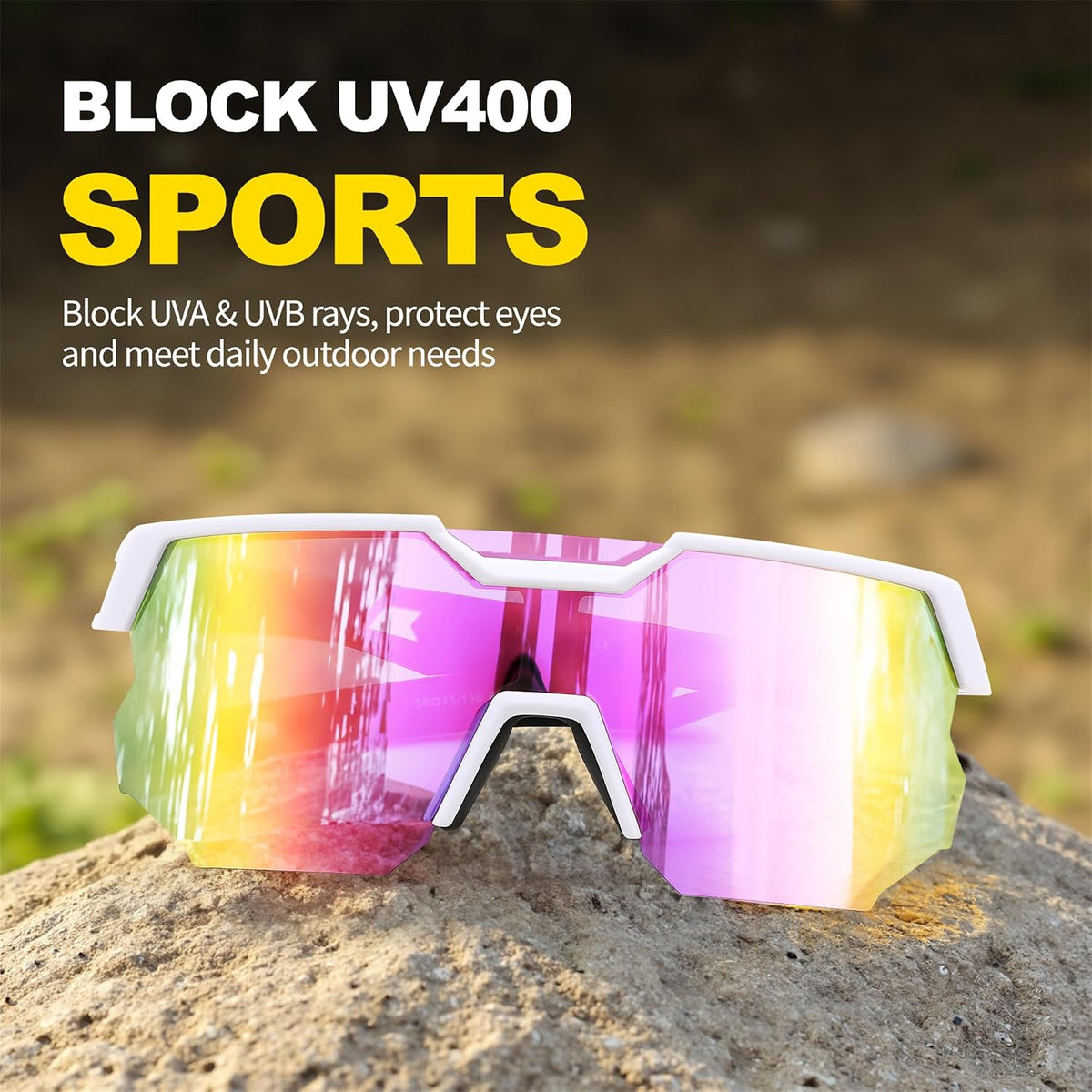ÉÌƷͼƬ 10 | B0DPX8G9RG | FEISEDY Polarized Sports Sunglasses for Men and Women,UV400 Baseball Sunglasses Youth Cycling Softball Goggles B0206