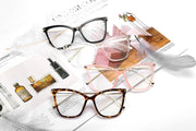 ÉÌƷͼƬ 19 | B07KK3P4KT | FEISEDY Oversized Cat Eye Glasses Frame with Clear Lenses Eyewear for Women B2460