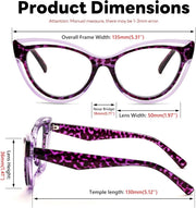 ÉÌƷͼƬ 20 | B0D56HXLGF | FEISEDY Blue Light Blocking Glasses Women Vintage Cat Eye Frame Anti Fatigue B0169