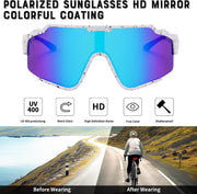 ÉÌƷͼƬ 3 | B0CTQ1VCY3 | FEISEDY Polarized Sports Sunglasses for Men Women, Baseball Cycling Fishing Sunglasses UV400 Protection B0134