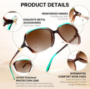ÉÌƷͼƬ 19 | B0H8N71P98 | FEISEDY Fashion Polarized Sunglasses for Women Butterfly UV400 B0424