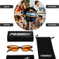 商品图片 33 | B0DMN6519L | FEISEDY Retro Oval Cat Eye Sunglasses for Women 90s Narrow Lightweight Shades Y2k Trendy Sunnies B0257