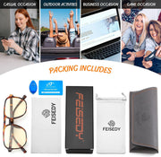 ÉÌƷͼƬ 87 | B0GCVQFPW9 | FEISEDY Blue Light Glasses for Computer Gaming Anti Eyestrain Glasses G2835