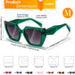 商品图片 13 | B0CNCTSQ2Z | FEISEDY Trendy Polarized Sunglasses, Oversized Irregular TR Frame for Women Men, Retro Shades UV400 B0016