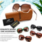 商品图片 13 | B0H8N95LQC | FEISEDY Retro Polarized Sunglasses for Women Chunky Square Frame B0464