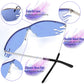 商品图片 12 | B09XHP3W7M | FEISEDY Retro Square Sunglasses Women Men Trendy Vintage Y2K Glasses Tinted Lens B2882