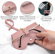 ÉÌƷͼƬ 23 | B0CFPRPTDG | FEISEDY 2Pack Soft Leather Sunglass Bag, Portable Holder Eyeglasses Case