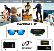 ÉÌƷͼƬ 6 | B0CTXW1SQG | FEISEDY Sports Polarized Sunglasses For Men Women Cycling Driving Fishing Running UV400 Protection B0125