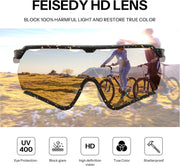 ÉÌƷͼƬ 33 | B0FL29WPXL | FEISEDY Sports Sunglasses for Men Women Youth Baseball Cycling Running Softball Biking Glasses B0305