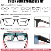 ÉÌƷͼƬ 17 | B0GGMHCCXG | FEISEDY Polarized Fit Over Glasses Sunglasses for Men Women, Sports Wrap Around for Driving Cycling Fishing B0382