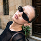 商品图片 31 | B0H6WC71MZ | FEISEDY Retro Oval Polarized Sunglasses for Women Cat Eye TR90 Shades B0460