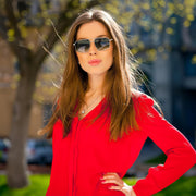 ÉÌƷͼƬ 20 | B0GQY2S7JF | FEISEDY Vintage Polarized Aviator Sunglasses Men Women Classic American Gradient Lens UV400 Protection B0273