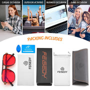 ÉÌƷͼƬ 33 | B0GCVQFPW9 | FEISEDY Blue Light Glasses for Computer Gaming Anti Eyestrain Glasses G2835
