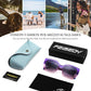 商品图片 6 | B0CNCTSQ2Z | FEISEDY Trendy Polarized Sunglasses, Oversized Irregular TR Frame for Women Men, Retro Shades UV400 B0016