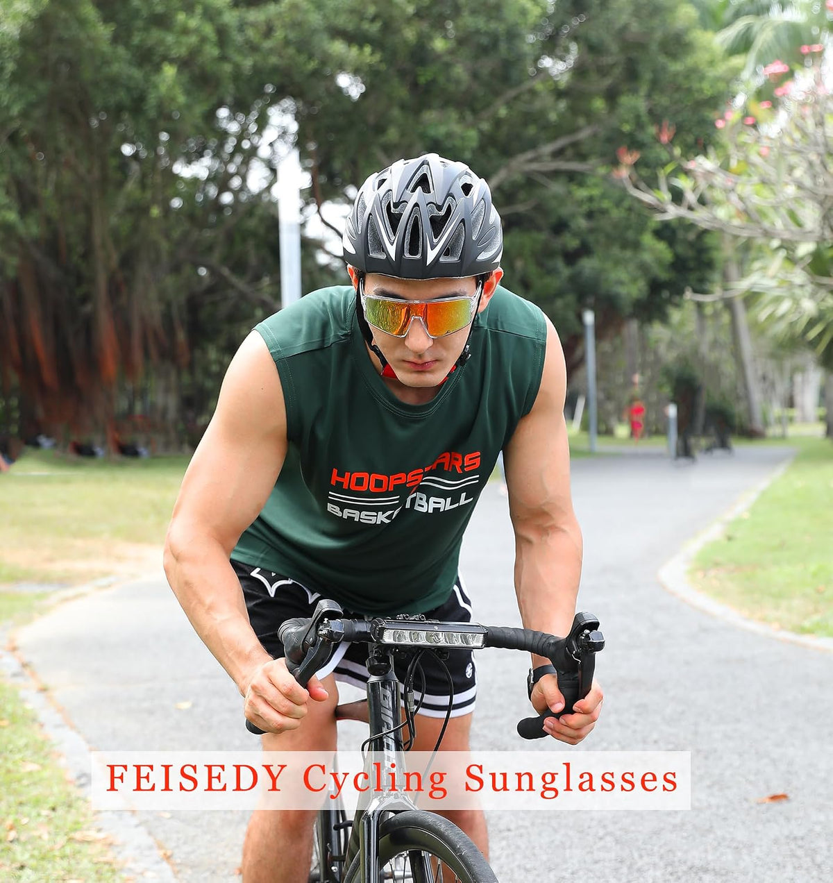 ÉÌƷͼƬ 17 | B0C785JPH3 | FEISEDY Sports Sunglasses, Polarized Oversized Shield for Women Men Youth, Baseball Cycling Running Outdoor Visor B2988