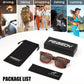 商品图片 24 | B0C9J9VMJL | FEISEDY Sunglasses Men Women Polarized, Chunky Square Thick Frame, Rectangle UV400 Shade Sun Glasses B2396