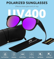 ÉÌƷͼƬ 66 | B0FRRPPHRW | FEISEDY Fit Over Glasses Polarized Sunglasses, UV400 Protection for Driving & Outdoor Activities B0328