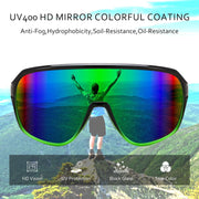 ÉÌƷͼƬ 22 | B0D5D4T92Q | FEISEDY Sports Sunglasses for Men and Women,Oversized One Piece Reflective Lens Cycling Sunglasses B0178