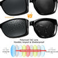 商品图片 6 | B0GR4T274K | FEISEDY Polarized Fit Over Glasses Sunglasses Driving Outdoors B0330