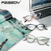 ÉÌƷͼƬ 8 | B0CQ55685Z | FEISEDY Diamond Blue Light Blocking Glasses Cat Eye Rhinestone Women Glasses Frame Anti Eyestrain Computer Eyewear B0070
