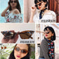 商品图片 42 | B079KYQYT3 | FEISEDY Small Cat Eye Sunglasses Vintage Square Shade Women Eyewear B2291