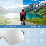 ÉÌƷͼƬ 4 | B0H2HH82Q3 | FEISEDY Photochromic Cycling Glasses UV400 for Men Women B0451