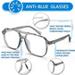 商品图片 81 | B0C6ZZXZ3F | FEISEDY Blue Light Glasses for Women Men Oversized Pilot Lightweight B2866